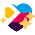 NewPolyamorousPrideSparkleHeart