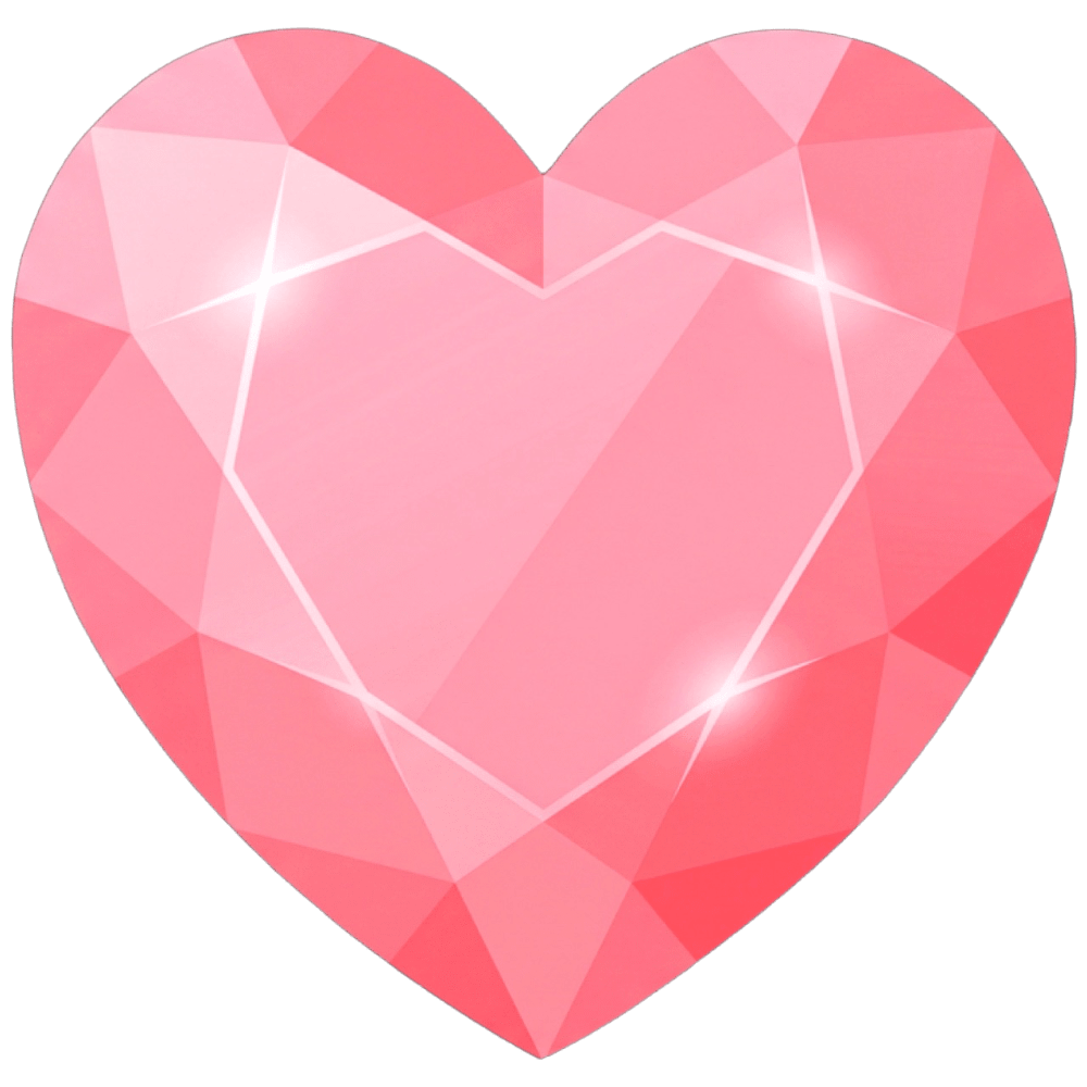 GemHeartRed