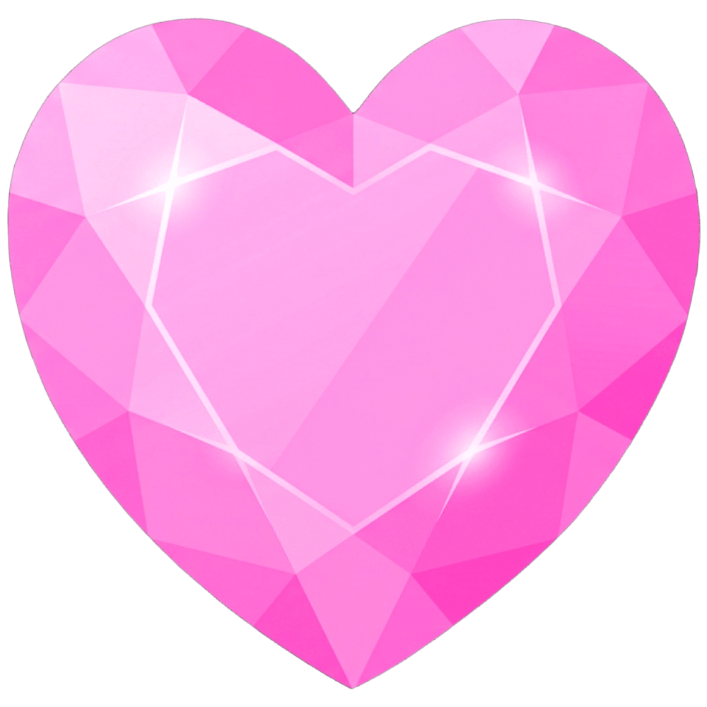 GemHeartPink