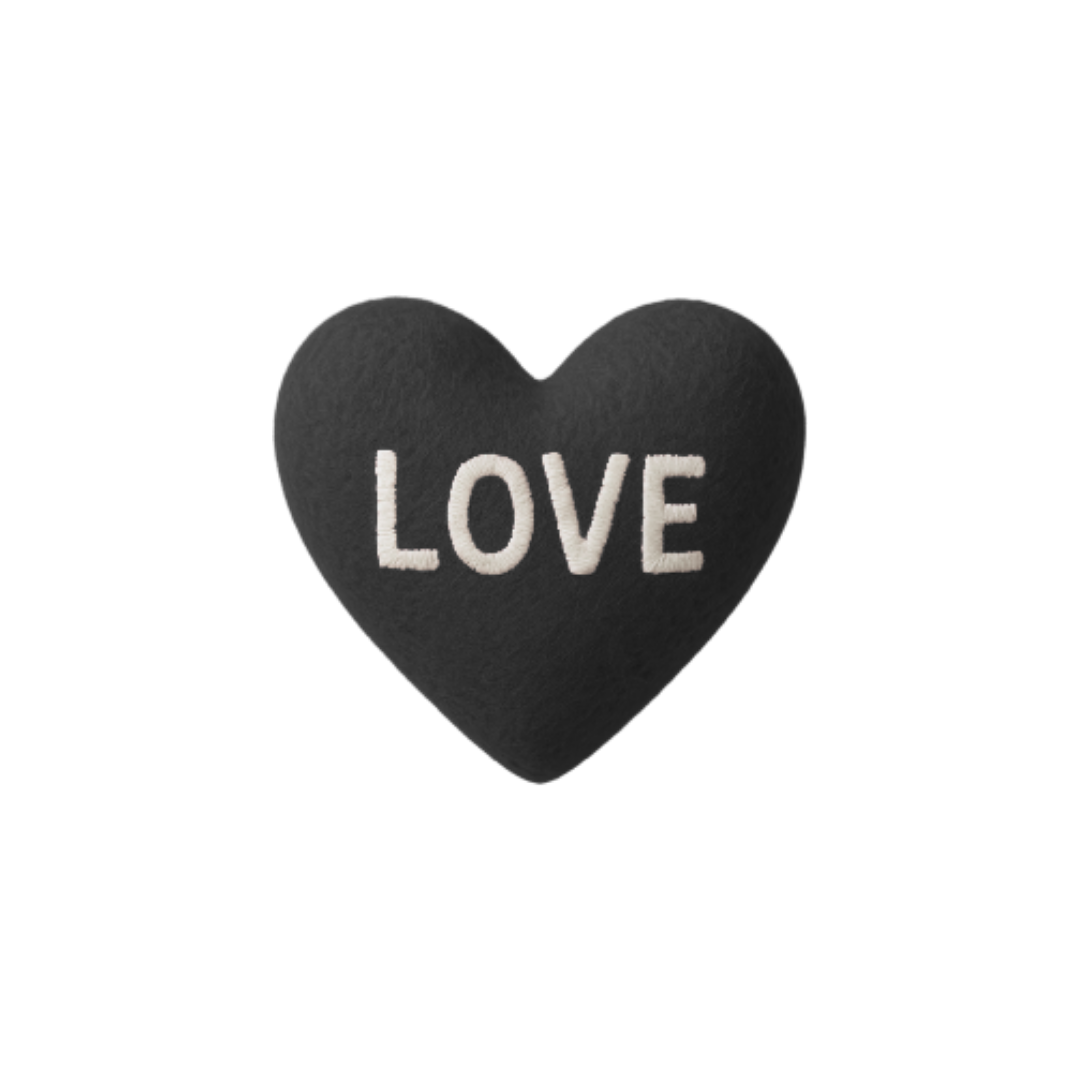 Blackwhiteloveheart
