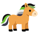 aromanticpridehorse