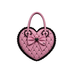 Pinkgothheartbag