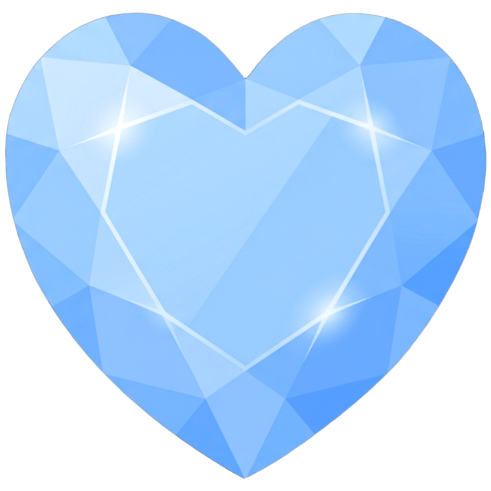 GemHeartBlue